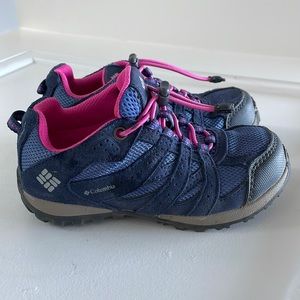 Columbia Omni-grip Hiking shoes, Little girls size 12